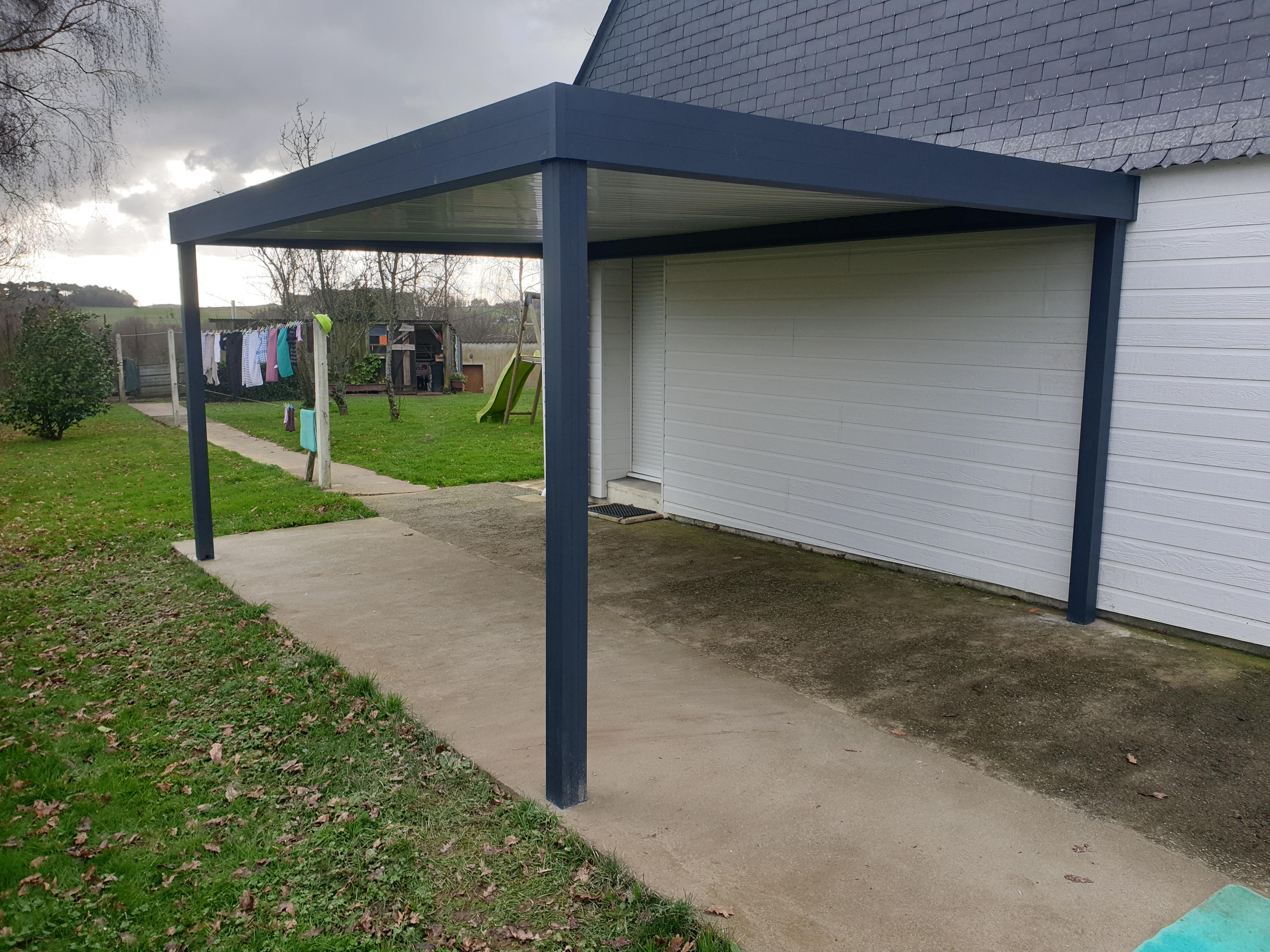 Decoferm, carport à Ploemeur dans le Morbihan renoval