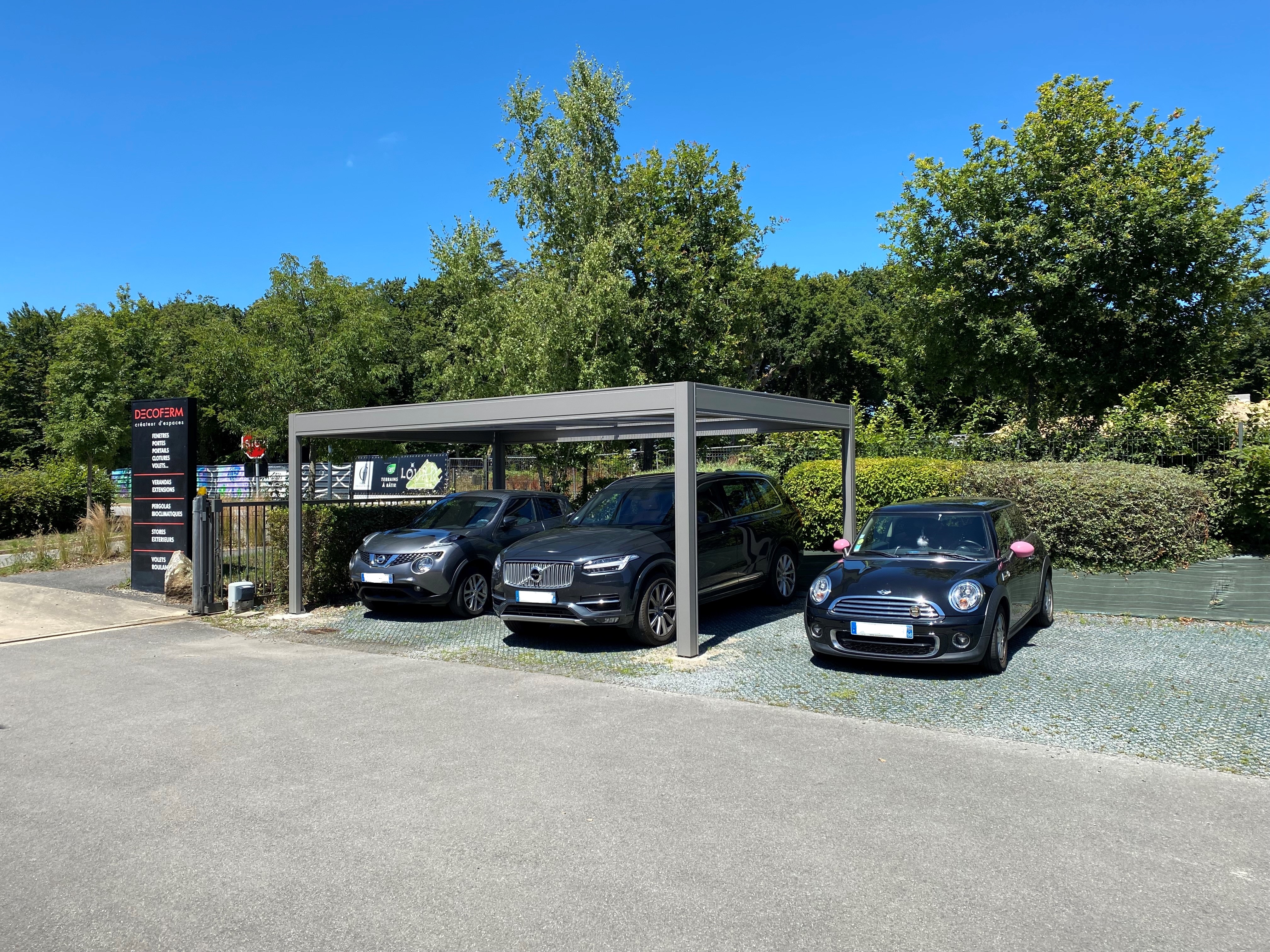 DECOFERM - CARPORT A PLOEMEUR DANS LE MORBIHAN